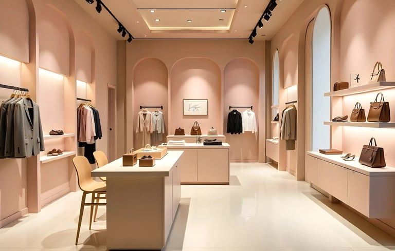 Showroom interior designing