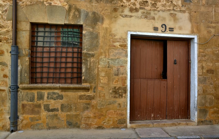 Estado actual de la casa de la Venerable