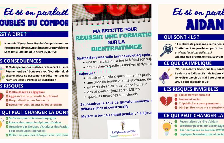 L'actualité de Tiphaine CHANDON, psychologue et formatrice sur Orléans