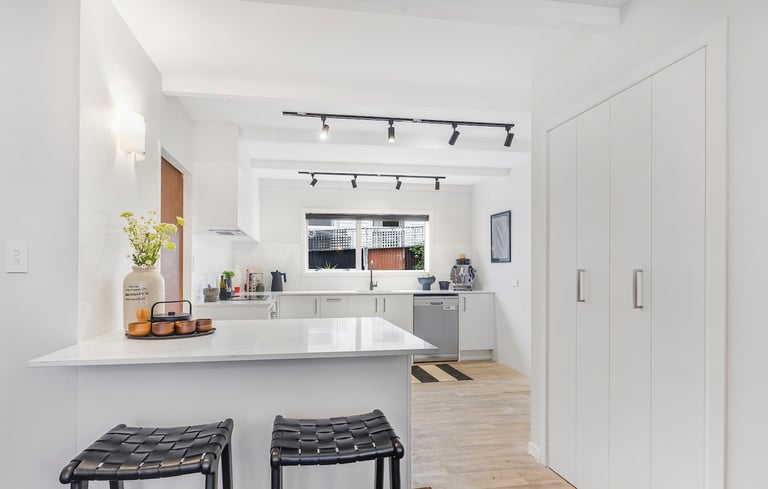 renovated kitchen