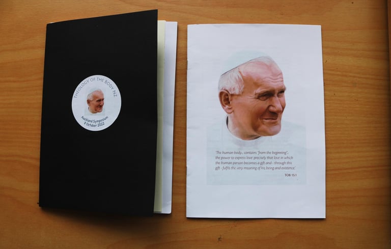 St John Paul II Theology of the Body 10 Years Symposium NZ