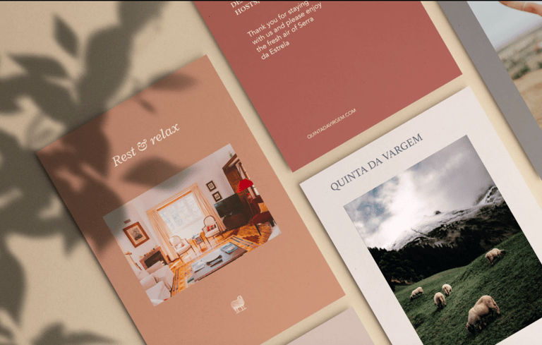 Branding chambre d'hôte, nature et authentique