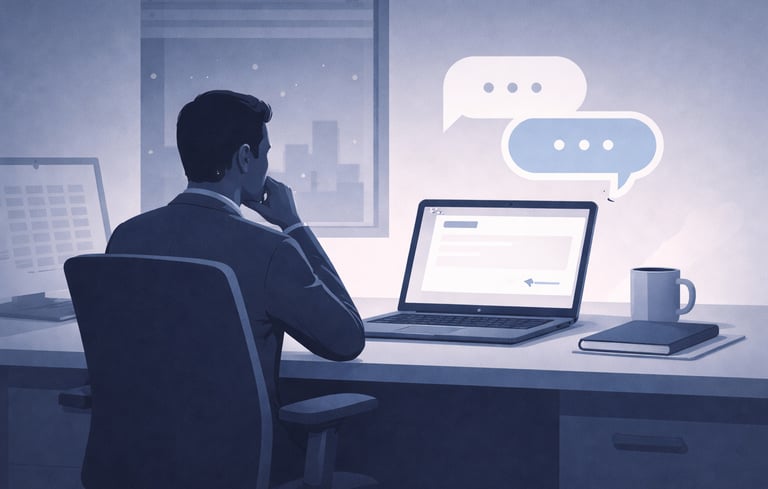 A leader postponing the conversation he needs to have