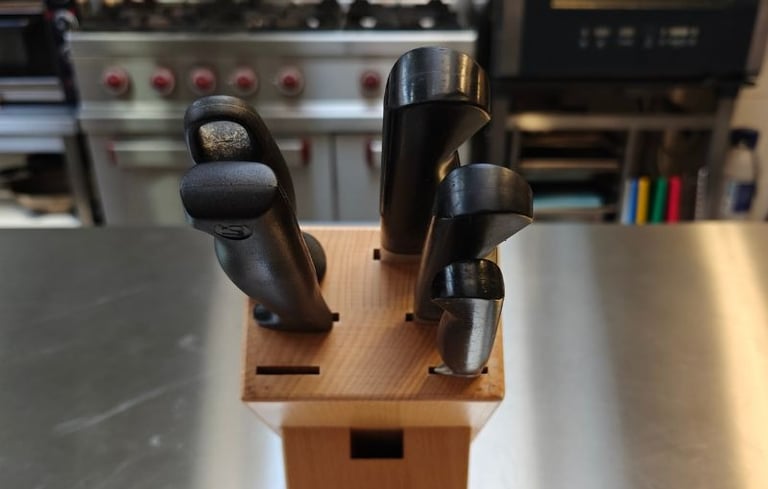 Paring knife for detailed kitchen prep work
