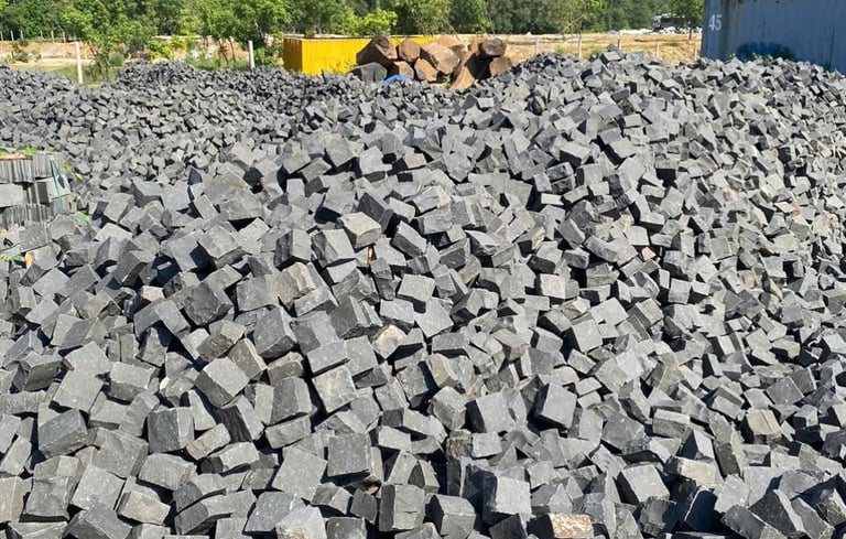 Basalt stone from Vietnam
