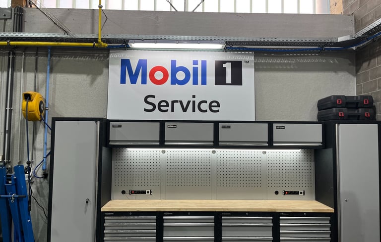 Gebruik van Mobil 1 motorolie