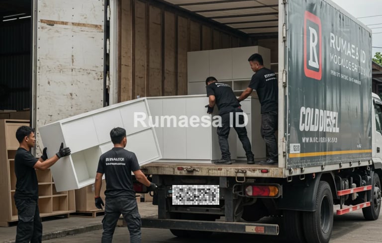 Pengiriman furnitur interior