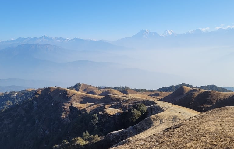 hiking, trekking, nepal, himalayas, sailung, kalinchowk, temple, shailung, kathmandu, nature
