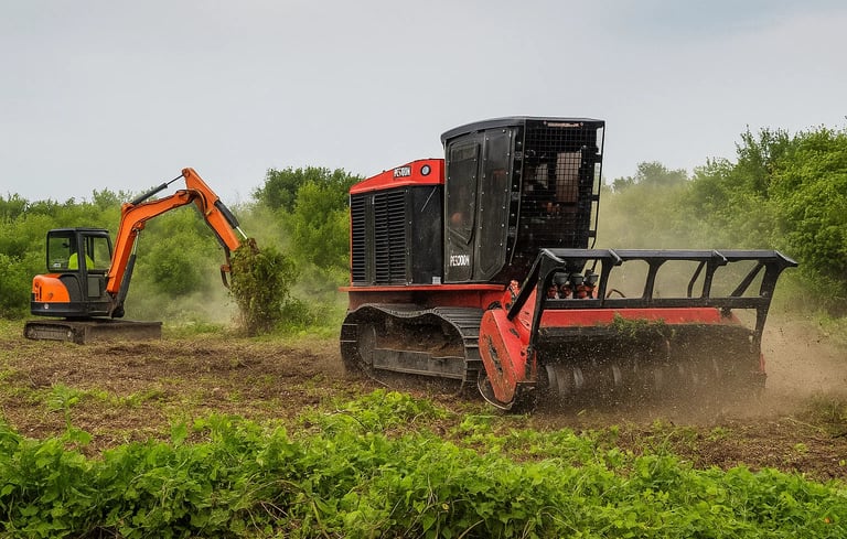 brownsburg land clearing