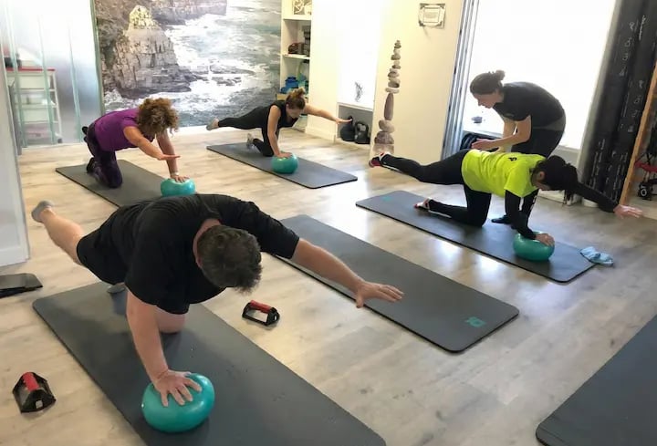 Pilates suelo en Fisioterapia Argoños