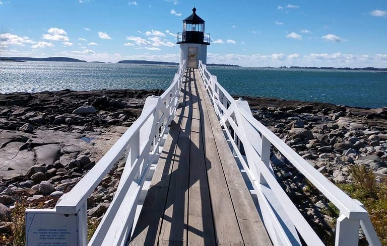 St. George, ME Lighthouse, October of 2018