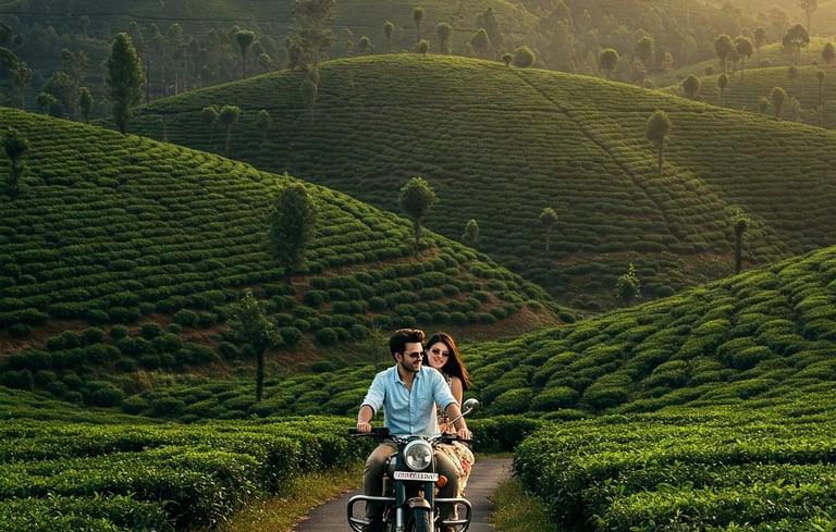 tea plantations