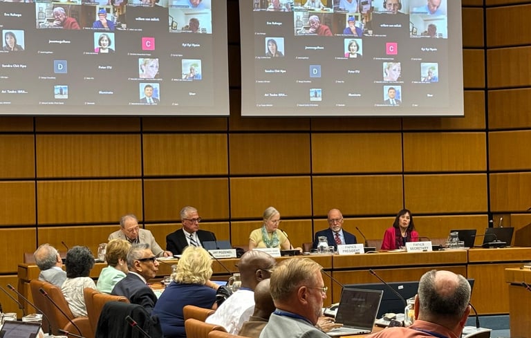 55 sesión del Consjeo FAFICS, Viena, 2025