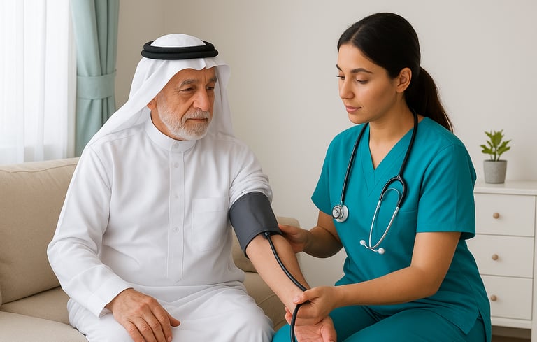 ما هي الرعاية الصحية المنزلية؟ دليل شامل للسعوديين 2025  Home Care Services in Saudi Arabia