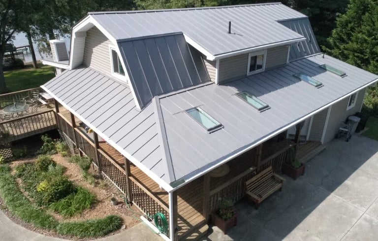 Asphalt shingle roof installation for homeowner in Charlottesville VA