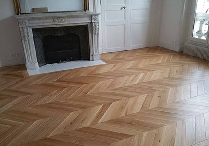 rénovation de parquet ancien faite par chantiers express