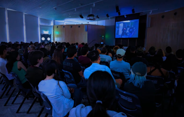Over 150 attendees at an Auckland International Film Club screening event in Auckland CBD
