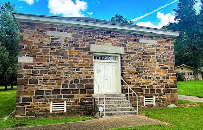 Ringgold - Old Stone Church & Museum has many weird artifacts including blood stained floors