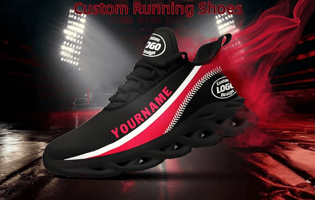 Personalized couple sneakers for travel