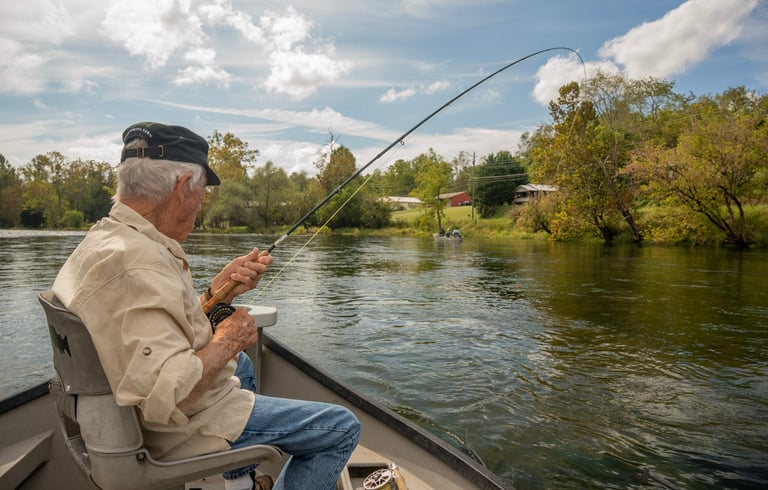 Fall Fly Fishing on the South Holston River