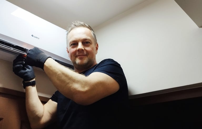 klíma tisztítás karbantartás telepítés