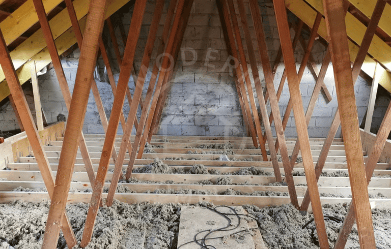 Mise en place des solives 