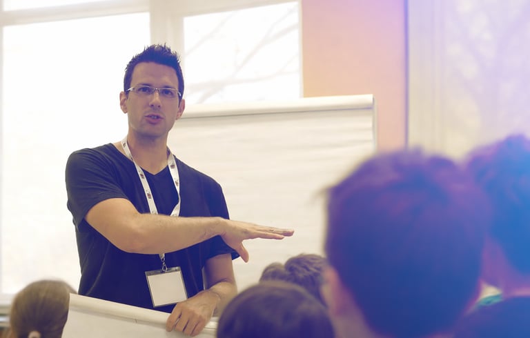 Freg en animation scolaire