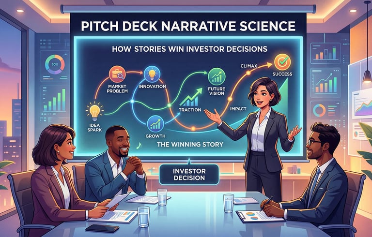 Pitch Deck Narrative Science: How Stories Win Investor Decisions
