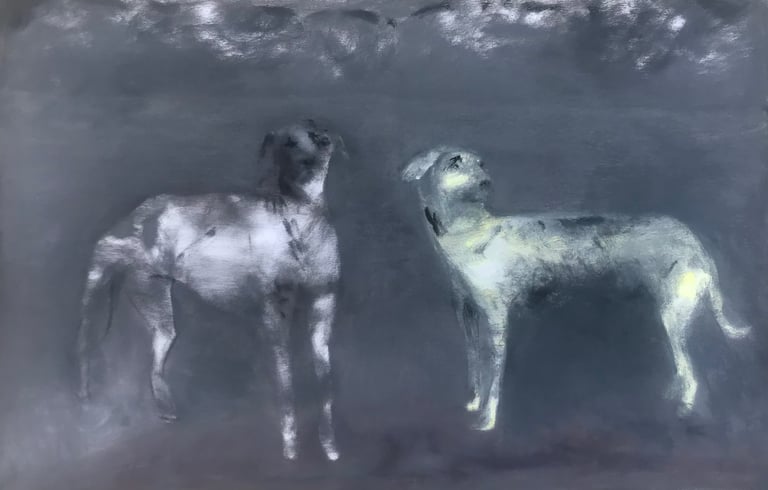 Dogs in Warzone by Lina Mikuzyte
