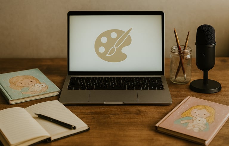 Your hub for storytelling, speech, design, and soulful creation.