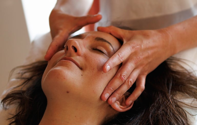 massage visage et crâne
