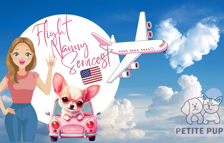 Petite Pups - Flight Nanny Services Nationwide USA - PetitePups.com