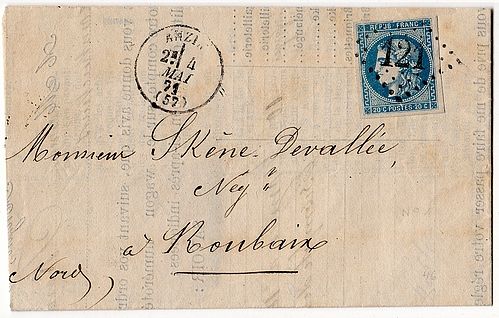 Losange Gros Chiffres 121 et type 16.