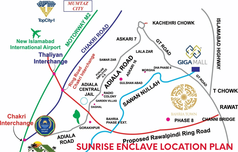 a map of the sun rise resort in the philippines