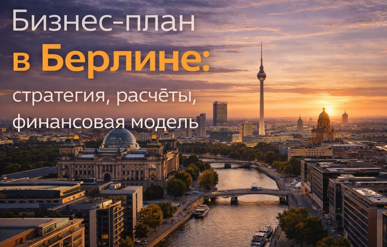 Бизнес-планы и финансовые модели в Берлине