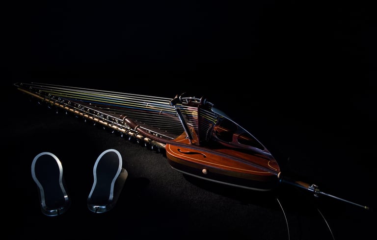 chromatische Kora „Jazzy-Kora“ mit Pedalen
