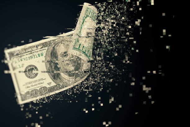 a dollar bill bill billet of dollars