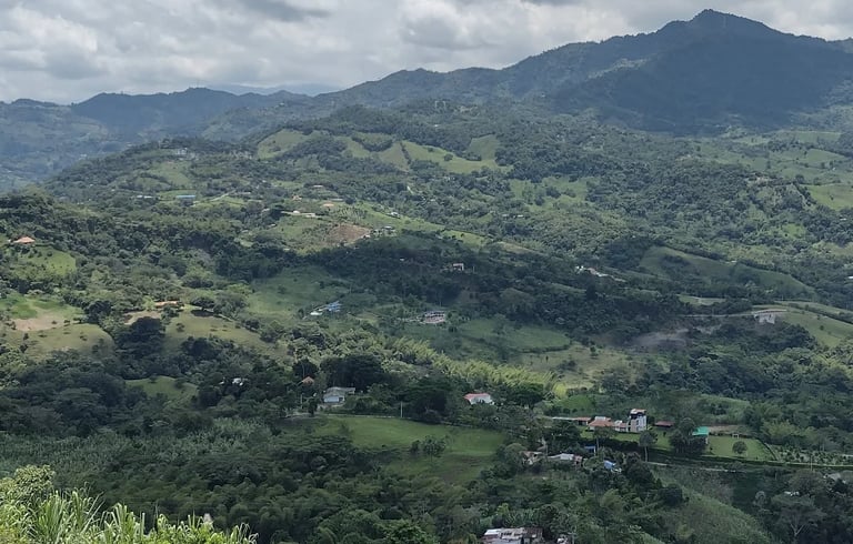 fincas lotes montanas casas cultivos carreteras de parte rural de nocaima