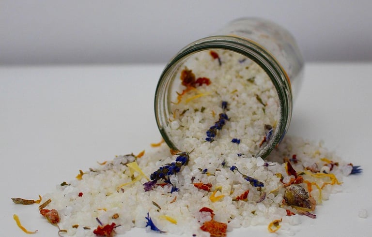 floral bath tea blend