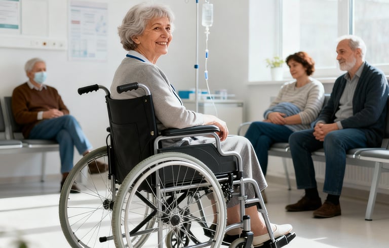 Zuverlässige Krankenfahrt in Berlin: Barrierefreier Transport zum Krankenhaus oder zur Dialyse.