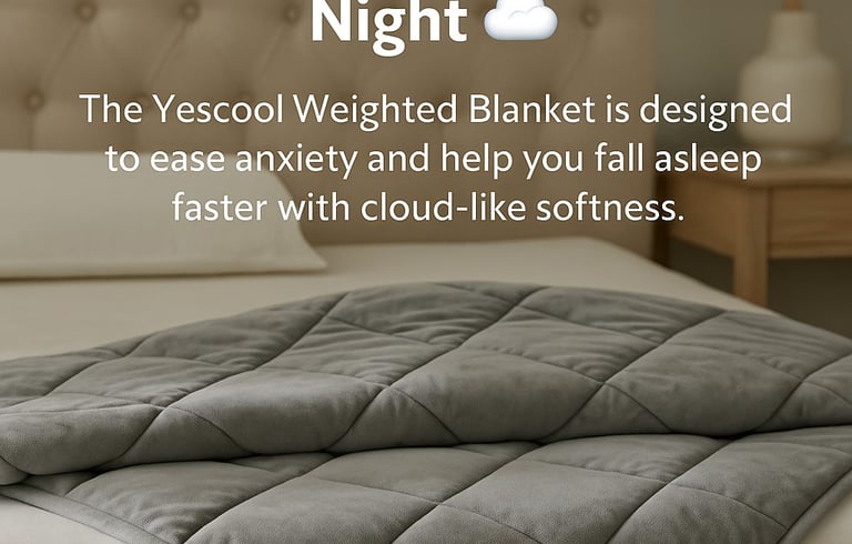 yescool weighted balnket