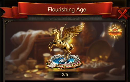 Get Evony Nameplate Glory Crown from Flourishing Age Fame