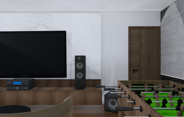 Fortune Hestia luxury villa drawing room with stylish architecture
