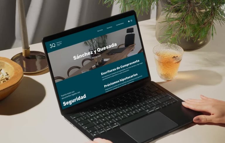 diseño web notaria sanchez y quesada
