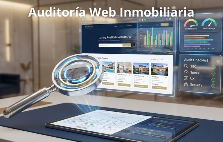 Auditoría Web Inmobiliaria