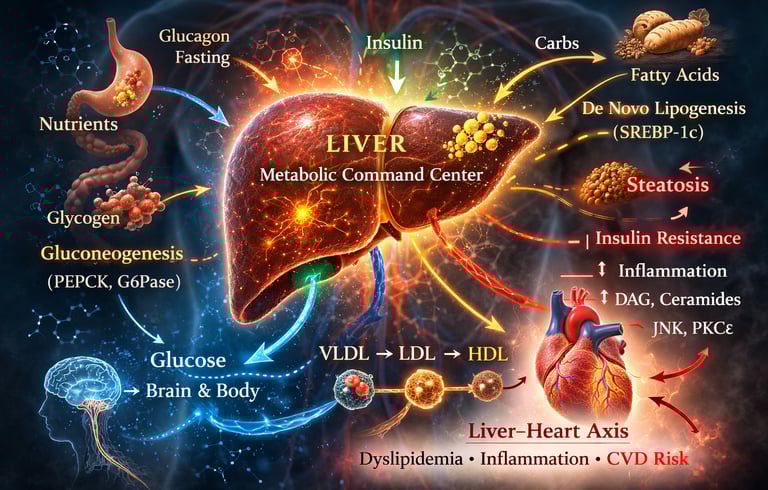 Think Insulin Controls Weight? The Liver Is the Real Metabolic Powerhouse