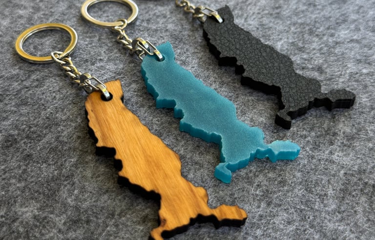 Schlüsselanhännger - Tegernsee Edition - Geschenk