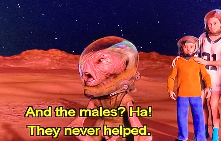 Mars Needs Moms - Badmouthing Moms? How About Badmouthing Men?