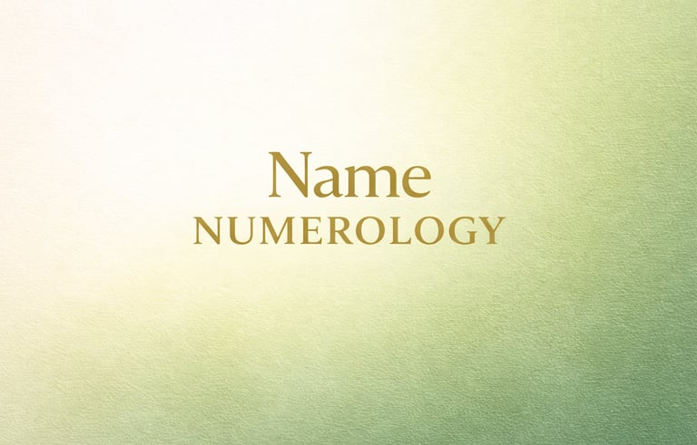 Best Name Numerology in India