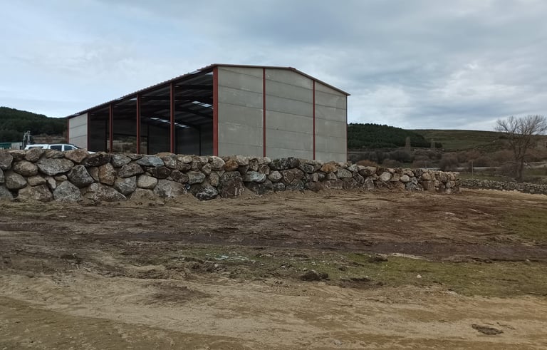 Proyecto Nave almacén materias primas forrajeras Ávila